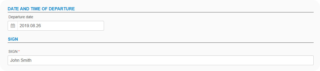 How to fill an eTA application form - step 7